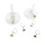 Wine Charms Metallic (Set of 6) 
