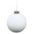 White Matte Ornament