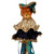King Fox Ruffle Hanging Ornament