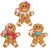  Gingerbread Man Ornament (3 Styles)