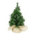 Spruce and Pine Needle Tree with Jute Base
