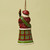 Jim Shore Scottish Santa Ornament