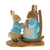 At Home by the Fire with Mummy Rabbit Easter Figurine