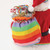 Rainbow Greetings Santa with gift bag
