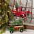 Automobile with Tree Glass Ornament (2 Styles)