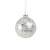 Ivory Pearl Glass Bauble - 8cm