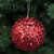 Red Sparkle Sequin Hanging Bauble