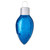 Blue Bulb Ornament