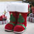 Red Velvet Santa Claus Boots