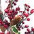 Green Leaf Red Berry Pinecone Tree 