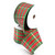 Red Green Tartan Ribbon 