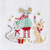 Christmas Pets Bath Towel and Face Washer Embroidery