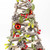 Red Bauble and Pinecone Twig Tree - 68cm