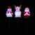 LED Disco Character Path Lights (Set of 3)
