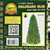 Oncor Green Colorado Slim Christmas Tree with 1072 Tips