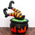 Inflatable Witch Legs In Cauldron Halloween Decor
