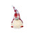 Festive Light Up Big Beard Gnome w check hat