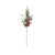 Christmas Elves Icy Glitter Foliage Berries Spray (3 Styles) - 76cm 
