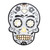 Witches of Halloween Day of the Dead Light Up Skull (4 Styles) - 30cm 