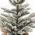 Christmas Elves White Snow Flocked Pine Table Top Tree - 60cm 