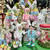Easter Bunnies Display