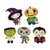 Witches of Halloween Halloween Animated Hanging Decoration (Pack of 5) - 30cm 