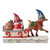  Jim Shore Reindeer Pulling Gnome On Sled - 15cm 