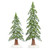 RAZ Imports Snowy Green Trees (Set of 2) - 40cm 
