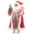 RAZ Imports Red White Peppermint Candy Santa - 46cm 