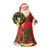  Jim Shore Santa Holding Wreath - 30.5cm 