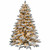 Snow Flocked Pre-Lit Pine Christmas Tree