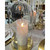 Christmas Elves Silver Beacon LED Wax Pillar Candle - 15cm