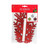 Christmas Elves Foil Snowflake Hanging (3 Colours) - 40cm 