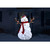 Christmas Elves LED Mesh Light Up Snowman - 135cm 
