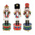 Christmas Elves Nutcracker Music Box Wind-Up (3 Styles) - 30cm 