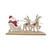Christmas Elves Santa in Sleigh with Reindeer Table Decoration (2 Styles) - 30cm 