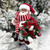 Christmas Elves Santa Claus with Scarf