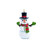 Elf Series The Joyful Jolly Snowman Ornament - 9.5cm