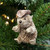 Christmas Elves Aussie Wombat with Akubra Hat - 8cm 