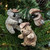 Christmas Elves Aussie Wombat with Akubra Hat - 8cm 