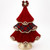 Christmas Elves Red Tree with Gold Embelishments - 59cm 