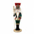 Christmas Elves Red Green Tartan Nutcracker - 41cm