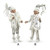 RAZ Imports White Posable Whimsical Winter Elf (2 Styles) - 41cm 