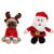 Christmas Elves Foot Tap N Antler Shake Plush Character (2 Styles) - 32cm 