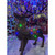 Christmas Golden Bronze Reindeer with Multicolour Lights