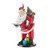 Christmas Elves Santa with Serving Tray - 106cm 