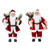 Christmas Elves Red Burgundy Velvet Santa Claus (2 Styles) - 60cm 