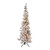 RAZ Imports 5.5FT Flocked Spruce Prelit Spruce Christmas Tree with Warm White Lights - 165cm 