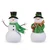 Festive Woodland Snowman Decorations