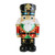 Shimmering LED Nutcracker Figure Metallic Finish
